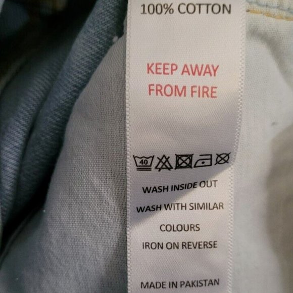 Jeans Double Criss Cross Waist Acid Wash Fashion  New Womans Sz 2 "WHY NOT?" - Picture 7 of 8